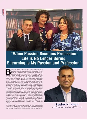 “When passion becomes profession, then life is no longer boring. E-learning is my passion and profession”